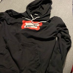 Ice cream sweatshirt black large